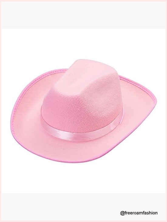 Cowgirl Costume Set with Sequins Cowboy Hat and Tassel Scarf main image 4
